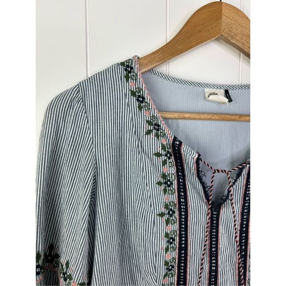 Anthropologie‎ Akemi + Kin COTTAGECORE DRESS 2P EMBROIDERED BOHO - Picture 6 of 14